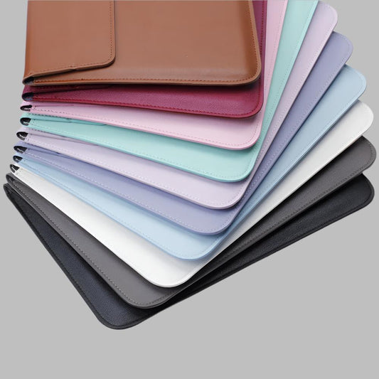 PU Leather Sleeve Protector Bag Case for Apple Macbook Air Pro Retina 11 12 13 15 Laptop Notebook Cover for Mac Book 13.3 Inch