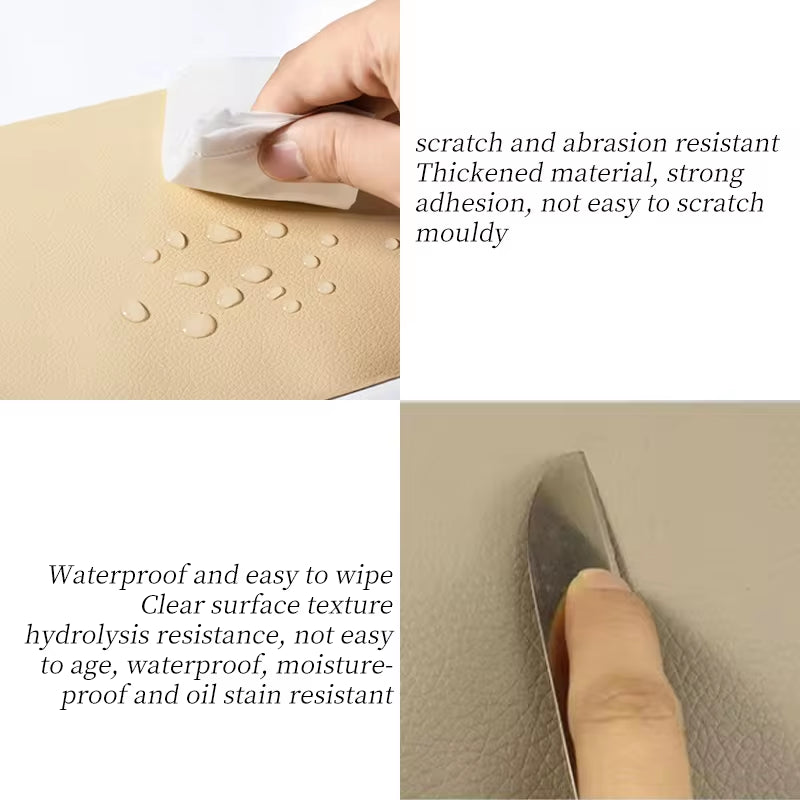 Leather Repair Tape Self Adhesive PU Leather Patches Waterproof Home Sofa Seat Furniture Repair DIY Patches Sticky Accessories