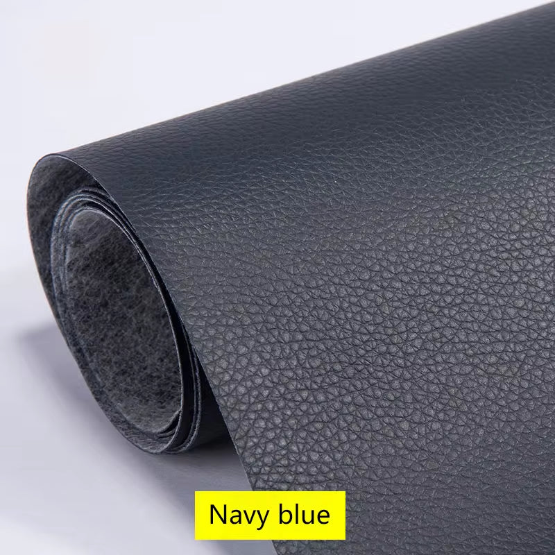 100X137Cm Self Adhesive Leather Repair Tape DIY Black Self-Adhesive Leather Repair Tape Ffor Sofa Repair Patches Sticky