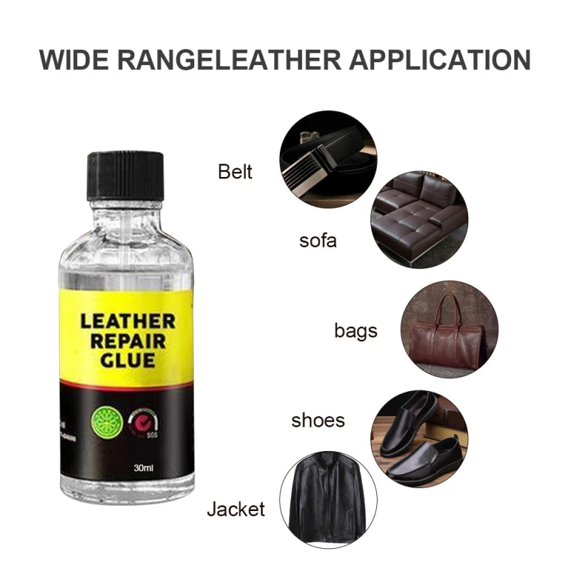 50/30Ml Leather Repair Glue Repair Liquid Household Car Leather Products Shoes Wallets Jackets Furniture Repair Tool