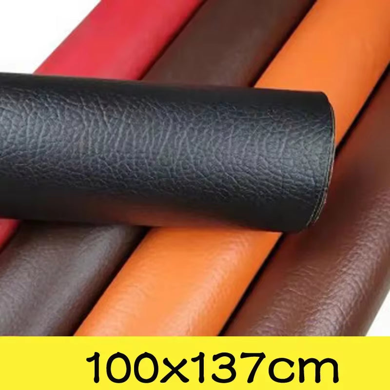 100X137Cm Self Adhesive Leather Repair Tape DIY Black Self-Adhesive Leather Repair Tape Ffor Sofa Repair Patches Sticky